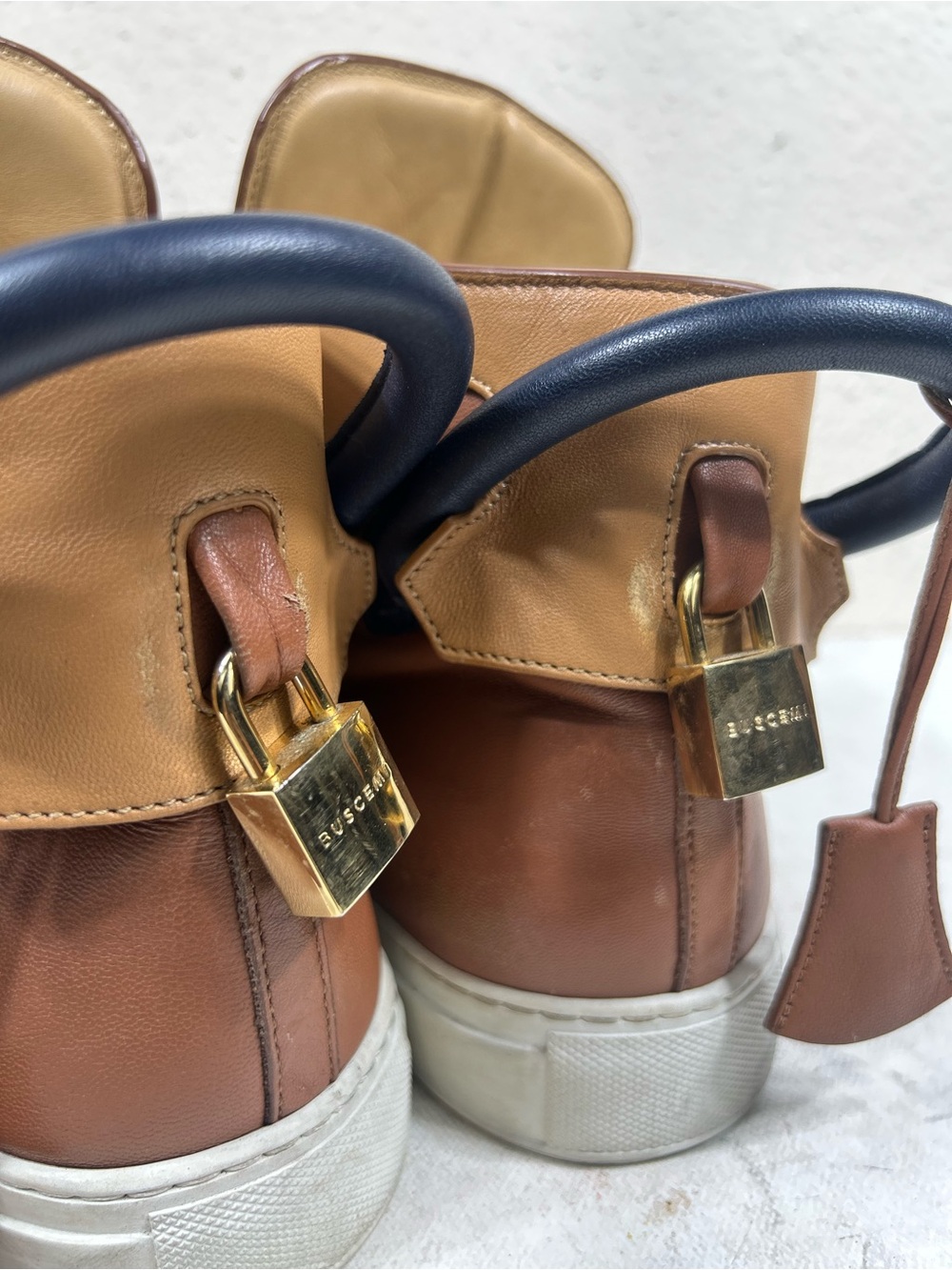 BUSCEMI 100mm high top sneakers - Picture 5 of 8